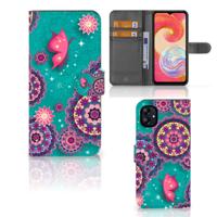 Samsung Galaxy A04e Hoesje Cirkels en Vlinders