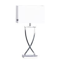 By Rydéns TafellampOmega chroom wit 52cm - 2820430-5000