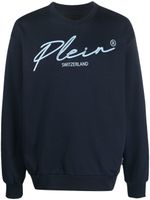 Philipp Plein sweat à logo - Bleu