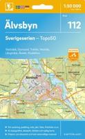Topografische kaart - Wandelkaart 112 Sverigeserien Älvsbyn | Norstedts