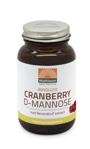 Cranberry D-mannose met berendruif extract