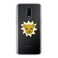 Kleine leeuw: OnePlus 7 Transparant Hoesje