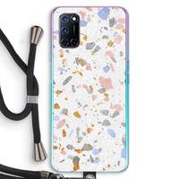 Terrazzo N°8: Oppo A52 Transparant Hoesje met koord