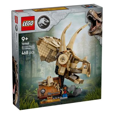 LEGO jurassic world 76969 dinosaurusfossielen: triceratops schedel