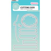 Studio Light • sweet stories cutting die speech & tekst essentials