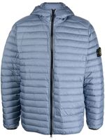 Stone Island doudoune à motif Compass signature - Bleu - thumbnail