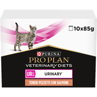 Purina Pro Plan Veterinary Diets UR Urinary kat zalm (10 x 85 gram)