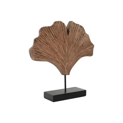 Decoratieve figuren Home ESPRIT Bruin Zwart Modern 40 x 9 x 40 cm