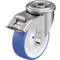Blickle LEXR-POTHS 100XKA-FI RVS zwenkwiel Wieldiameter: 100 mm Draagvermogen (max.): 150 kg 1 stuk(s)