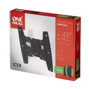 One For All SOLID 109,2 cm (43") Zwart