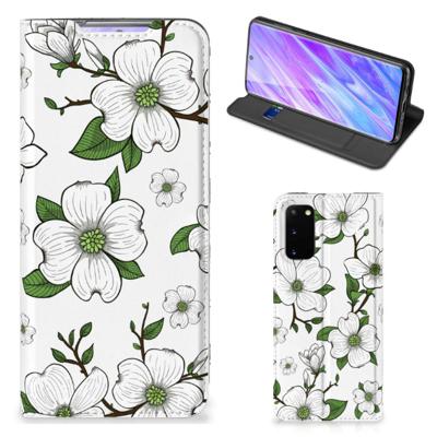 Samsung Galaxy S20 Smart Cover Dogwood Flowers Samsung Galaxy S20 Smart Cover Dogwood Flowers