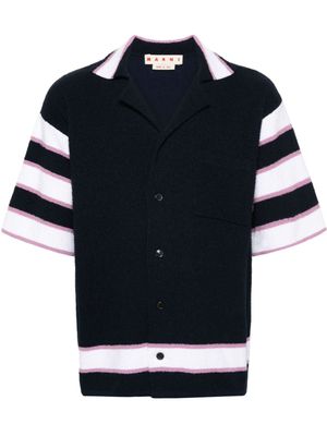 Marni chemise en tissu éponge - Bleu