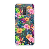 Tropisch 2: Samsung Galaxy A6 Plus (2018) Transparant Hoesje