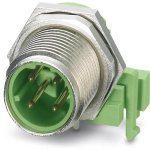 Phoenix Contact 1434866 Sensor/actuator inbouwconnector M12 Aantal polen (sensoren): 4 Stekker, inbouw 10 stuk(s)