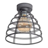 Molfetta grijs plafondlamp