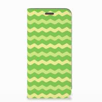 Motorola Moto E5 Play | Hoesje met Magneet | Waves Green