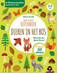 Dieren in het bos - Mijn leukste oefenboek (Paperback)