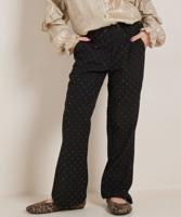 wide fit broek glitterstuds