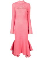 3.1 Phillip Lim robe nervurée à découpes - Rose - thumbnail