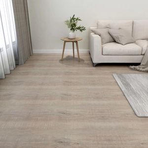 Vloerplanken zelfklevend 55 st 5,11 m PVC taupe