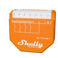 Shelly Qubino Wave i4 Slimme schakelaar Oranje - thumbnail