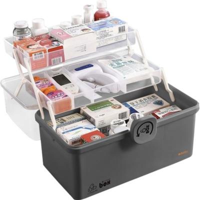 Ruhhy Medicijnendoos - 22 x 32 x 19 cm - organizer - cosmetica - overzichtelijk - drogisterij