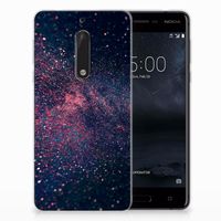 Nokia 5 TPU Hoesje Stars - thumbnail