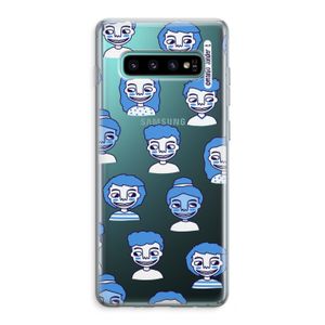 Gezichtjes: Samsung Galaxy S10 Plus Transparant Hoesje