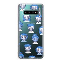 Gezichtjes: Samsung Galaxy S10 Plus Transparant Hoesje