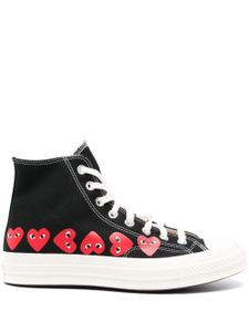 Comme Des Garçons Play x Converse x Converse baskets Chuck Taylor en toile - Noir