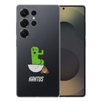 TPU Hoesje Samsung Galaxy S25 Ultra - Cactus Poo Backcover TPU Hoesje Samsung Galaxy S25 Ultra - Cactus Poo Backcover