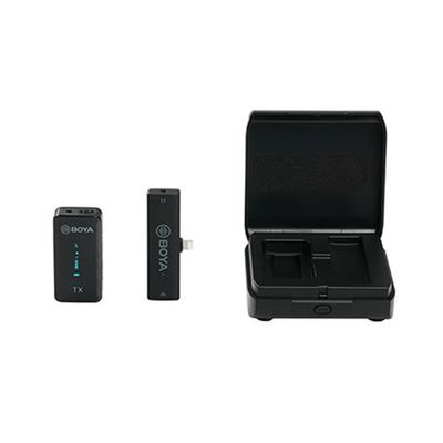 Boya draadloze microfoon set by-xm6-k3