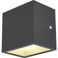 SLV SITRA CUBE 1002032 LED-buitenlamp (wand) 10 W Antraciet - thumbnail