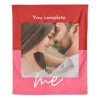 Valentijn Fleecedeken You Complete Me - Pillow Buddies