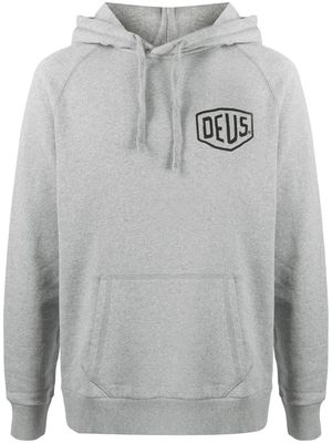 Deus Ex Machina hoodie à logo imprimé - Gris