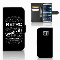 Samsung Galaxy S7 Book Cover Whiskey - thumbnail