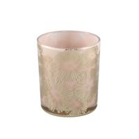 PTMD theelichthouder bodey goudkleurig/beige m 10 cm | 12 stuks