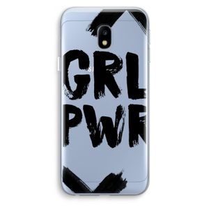 Girl Power #2: Samsung Galaxy J3 (2017) Transparant Hoesje