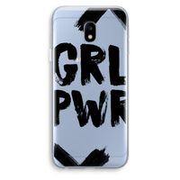 Girl Power #2: Samsung Galaxy J3 (2017) Transparant Hoesje