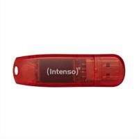 USB stick INTENSO Rainbow Line Rood 128 GB