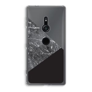 Combinatie marmer: Sony Xperia XZ2 Transparant Hoesje