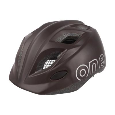 Kinderhelm One S Coffee Brown