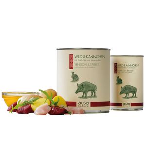 alsa-nature Senior Wild & Konijn met aardappel & paardebloem,  400 g, Aantal: 400 g