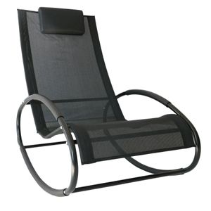 Schommelstoel schommellounger ligbank voor buiten schommelstoel ligstoel staal tot 120kg