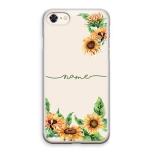 Zonnebloemen: iPhone 8 Transparant Hoesje