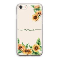Zonnebloemen: iPhone 8 Transparant Hoesje