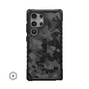 Urban Armor Gear Pathfinder SE Backcover Samsung Galaxy S24 ultra Camouflage, Midnight MagSafe compatible