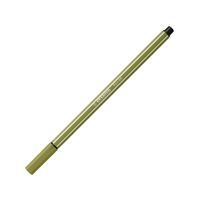 STABILO Pen 68, premium viltstift, modder groen, per stuk - thumbnail