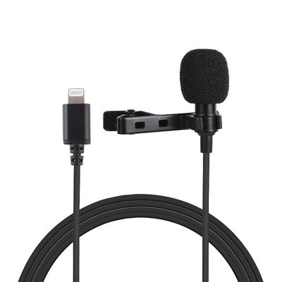 PULUZ 1.5 m 8 pin jack lavalier bedrade condensator opname microfoon