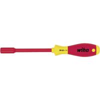 VDE Dopschroevendraaier Wiha 6kant-Steckschlüssel VDE SW13,0x125mm Typ322 Sleutelbreedte (metrisch): 13 mm Koplengte: 125 mm